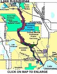 Kissimmee River map